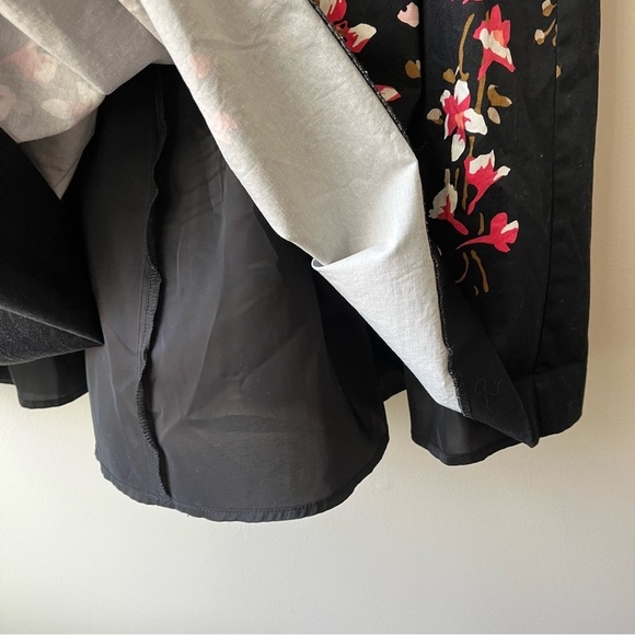 Talbots Women's 12 Floral Sleeveless Pleated Fit & Flare Dress Pockets Cocktails - Picture 7 of 10